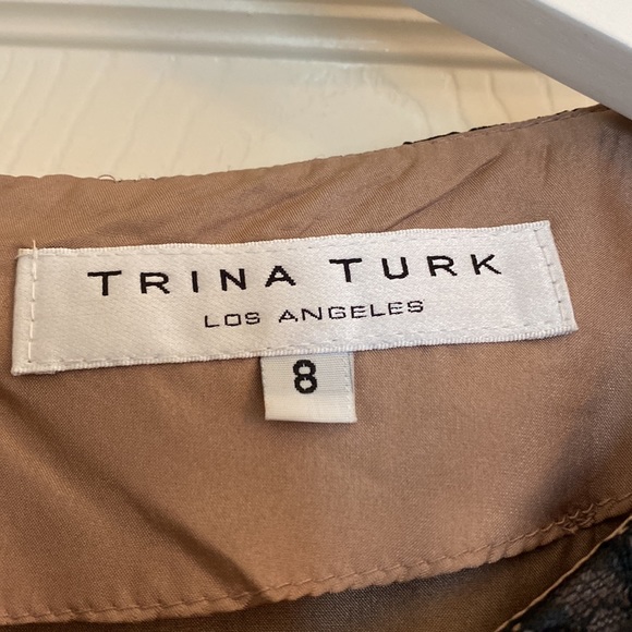 Trina Turk Dentelle Black Lace Cocktail Dress EUC - Picture 5 of 6